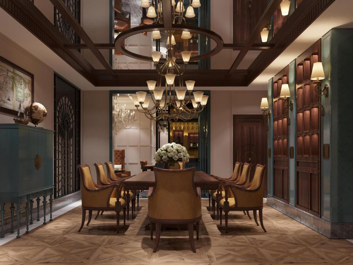Grand Hotel Du Lac Hanoi Kültér fotó 3D interior visualization of a dining room
