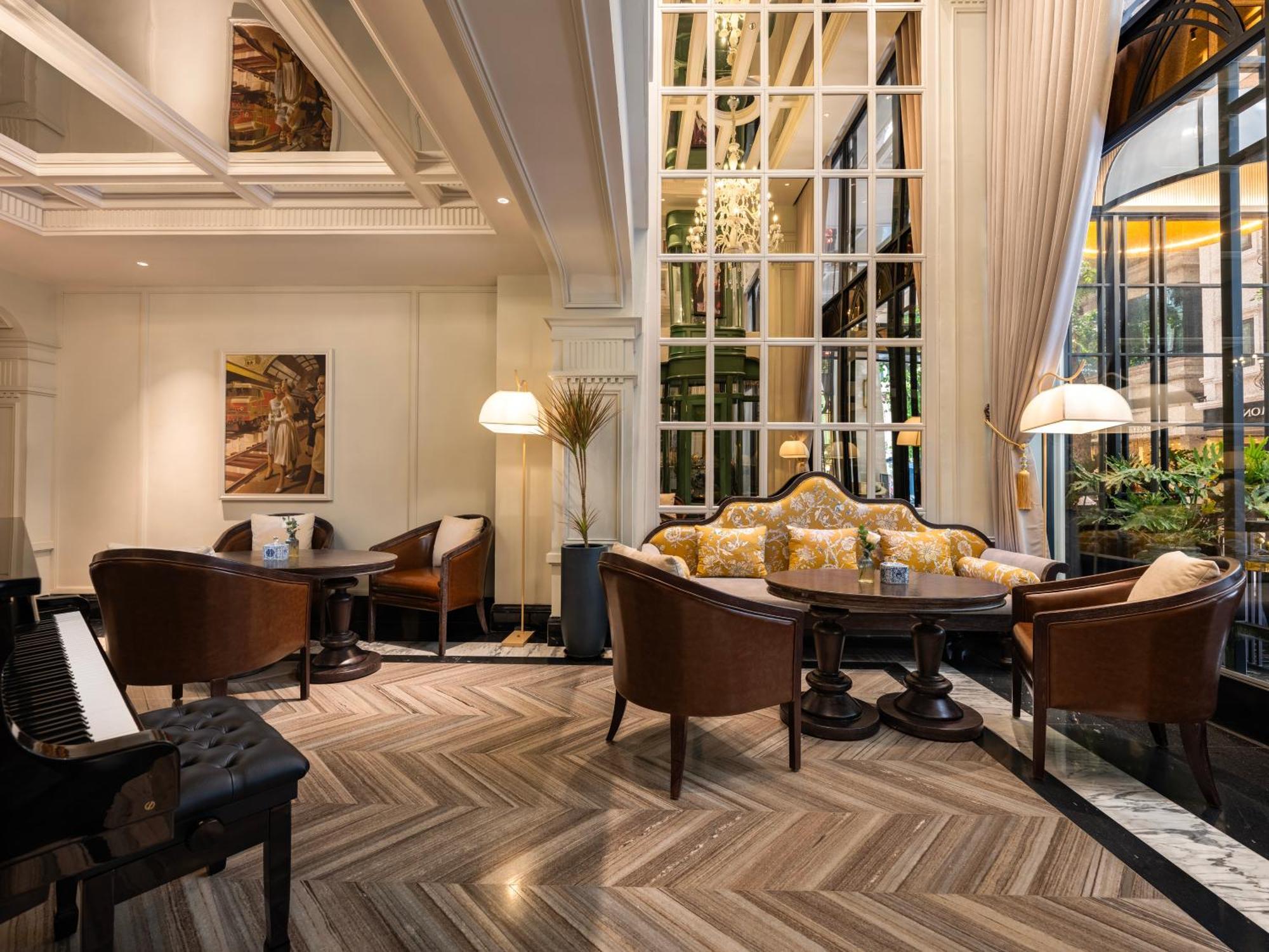 Grand Hotel Du Lac Hanoi Kültér fotó The lobby of the hotel